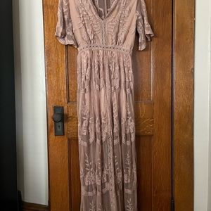 Long boho dress